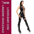 Sexy Woman Catsuit PVC Vinyl Lingerie (L60801)